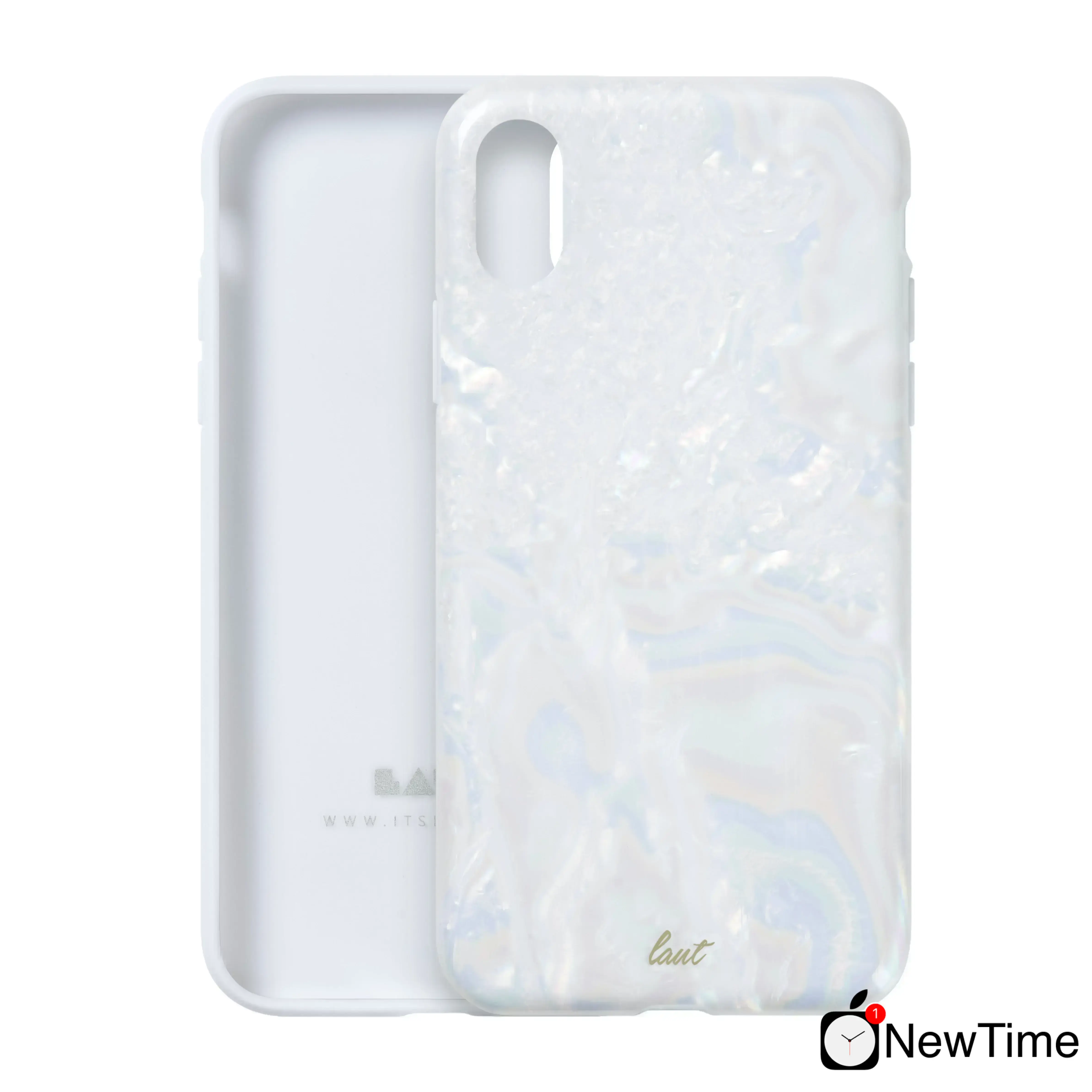 Чохол LAUT PEARL Arctic Pearl for iPhone XS (LAUT_iP8_POP_PL)